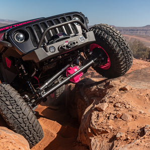 Crusher Series HD Front Bumper w/Tube Bull Bar for Jeep JL/JT