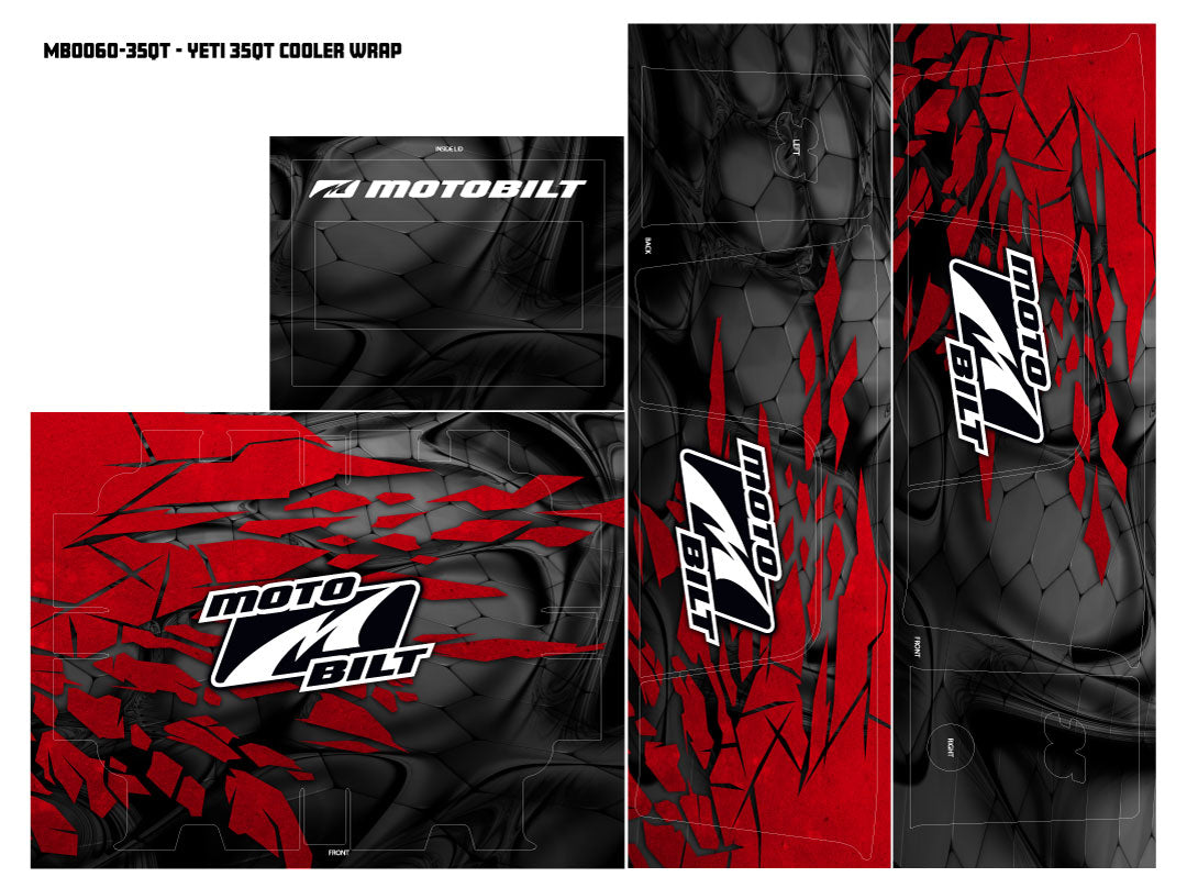 Motobilt Wrap for Yeti Coolers Motobilt