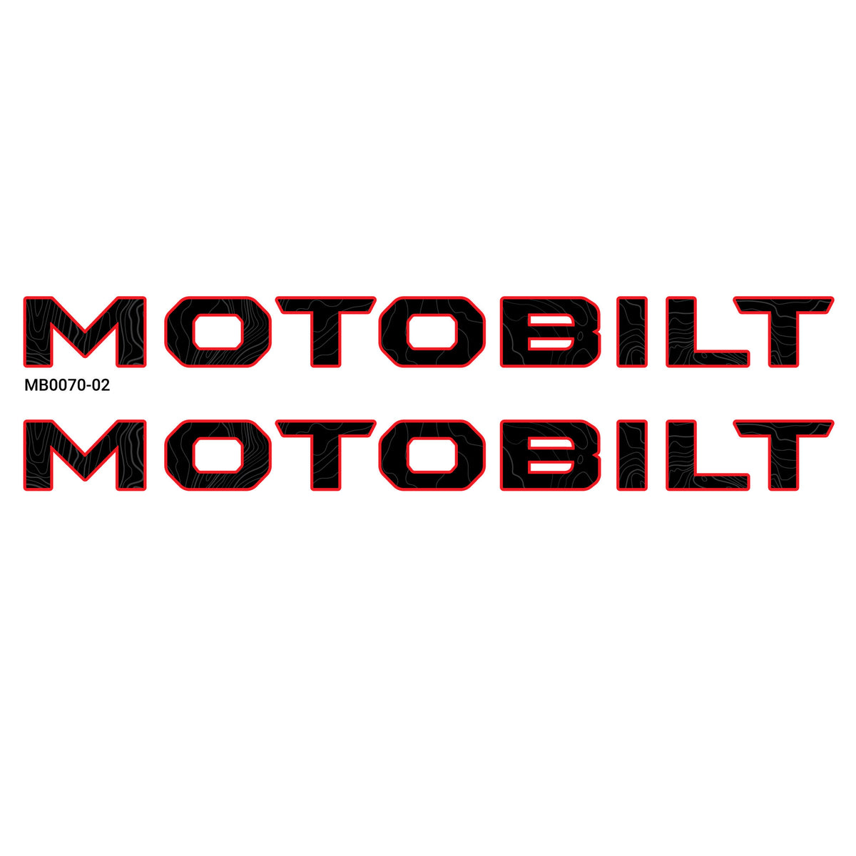 Motobilt Hood Sticker Motobilt
