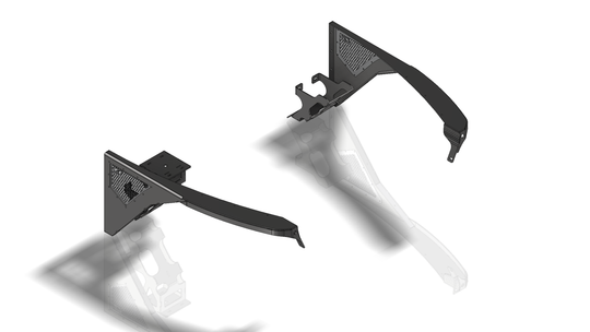Front Flat Fender 0" Flare for Jeep TJ / LJ - Motobilt