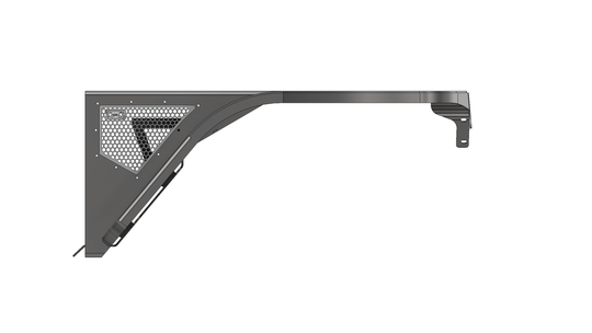Aluminum Front Fenders 2" Flare for Jeep TJ / LJ - Motobilt