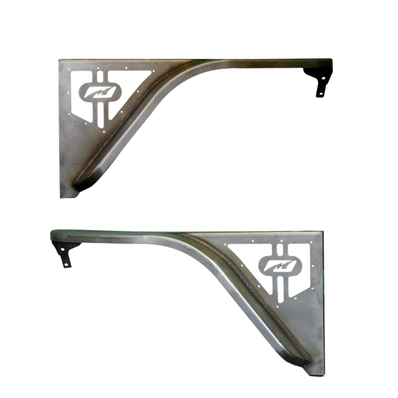 Flat Fender Set with 4 inch Flare NO Inner Fender for Jeep TJ / LJ - Motobilt