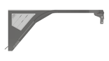 Crusher Front Fender 4" Flare for Jeep TJ/L - Steel
