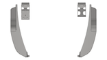 Crusher Front Fender 4" Flare for Jeep TJ/L - Steel
