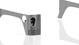 Corner Armor with Tail Light System for Jeep JK 2 Door - Drop Tailgate