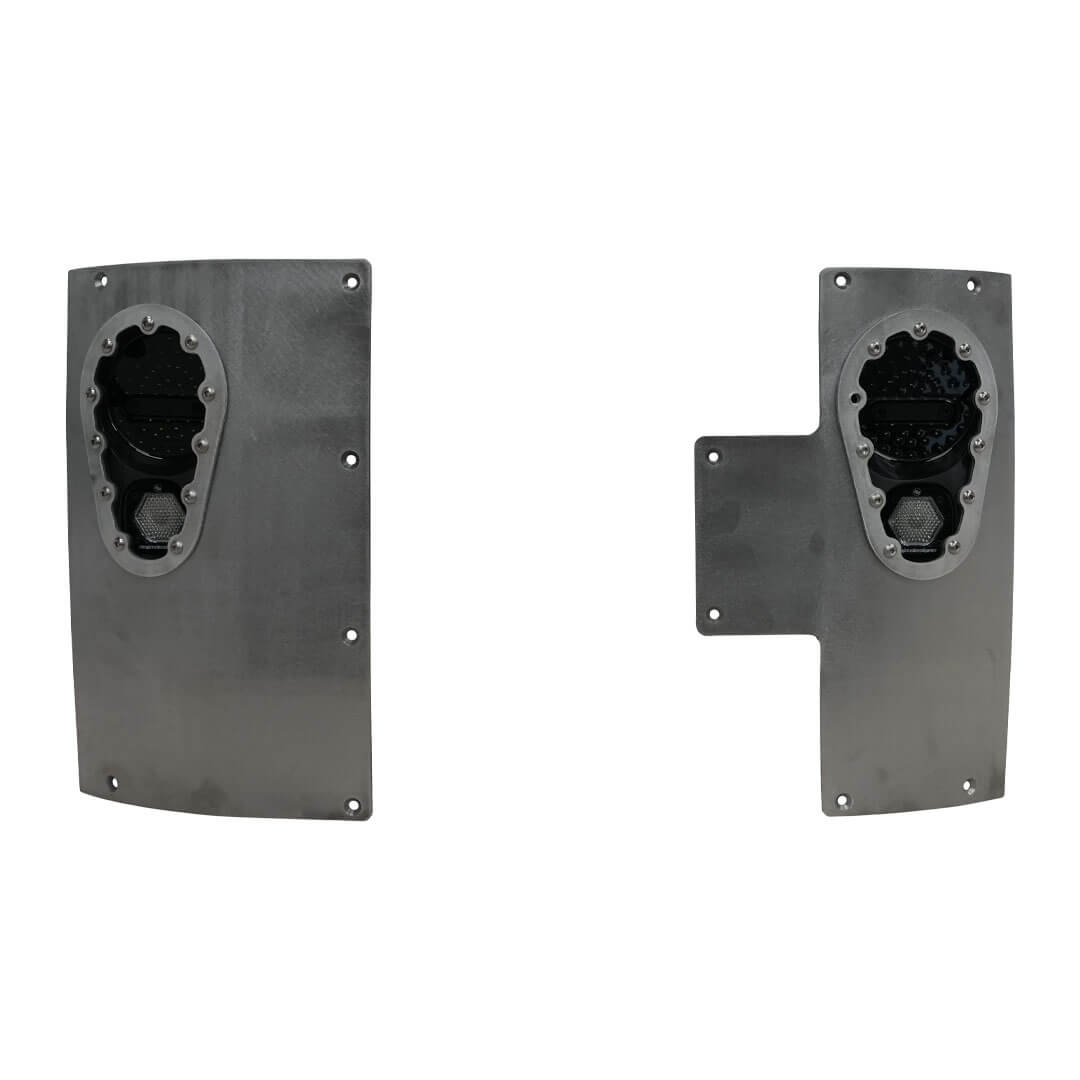 Corner Armor with Tail Light System - Jeep JKU 07-18