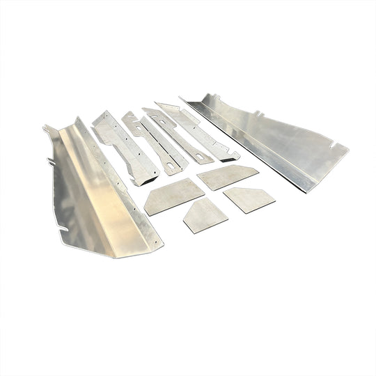 Aluminum Boat Side Rocker Guards for Jeep YJ - Motobilt