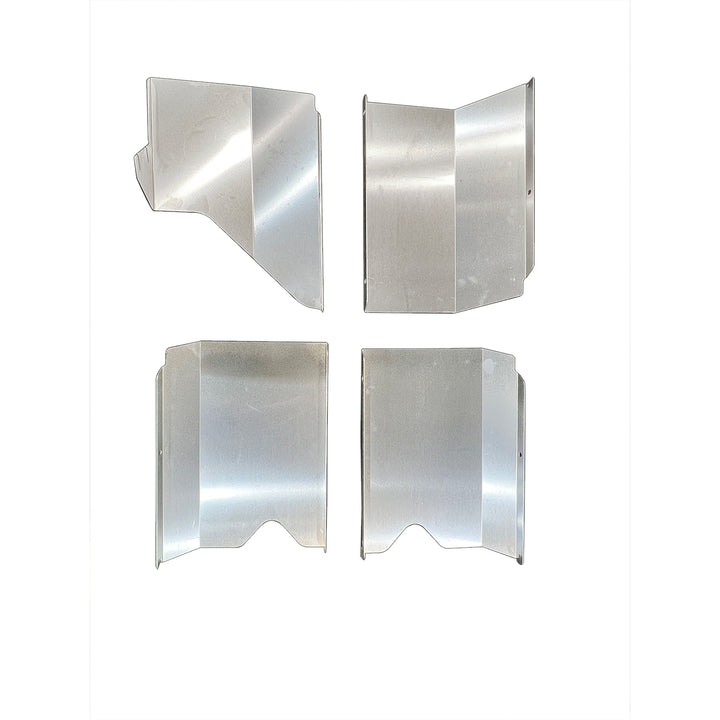 Bobbed Bed Aluminum Rear Inner Fenders for Jeep Gladiator Motobilt