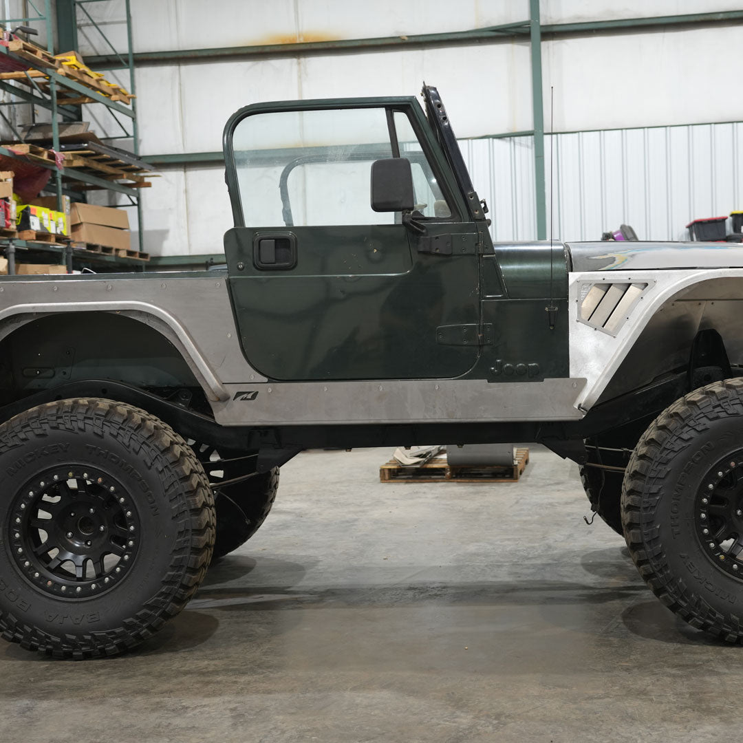 Hatchet Rocker Armor for Jeep YJ Motobilt