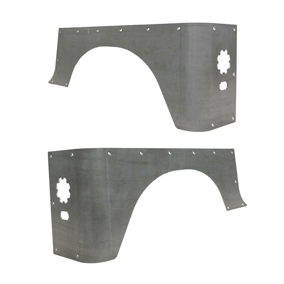 Hatchet 2 Inch Stretch Corner Armor for Jeep YJ - Steel Motobilt