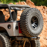 Body Mount Tire Carrier for Jeep YJ / TJ / LJ - 5 x 4.5