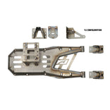Body Mount Tire Carrier for Jeep YJ / TJ / LJ - 5 x 4.5