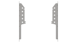 Rocker Guards 6 Inch Stretch for Jeep YJ