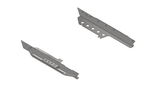 Rocker Guards 6 Inch Stretch with Step for Jeep YJ