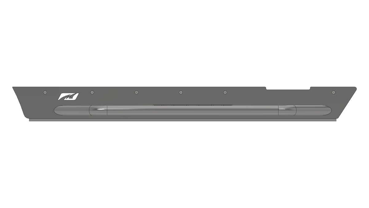 Rocker Guards 6 Inch Stretch with Step for Jeep YJ