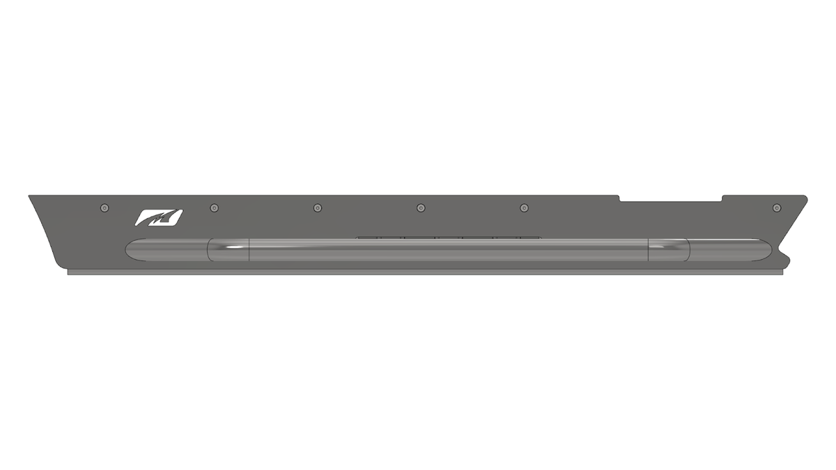 Rocker Guards 6 Inch Stretch with Step for Jeep YJ