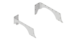Corner Armor 6" Stretch For Fold Down Tailgate Jeep YJ - Aluminum