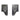 Corner Armor 6" Stretch For Fold Down Tailgate - with Tail Light System Jeep YJ- Steel