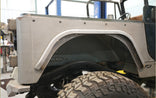 Hatchet Rear Fenders 2" Flare 37-s for Jeep CJ / YJ / TJ  - Steel
