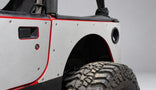 Corner Armor for Fold Down Tailgate - With Tail Light System - Jeep Wrangler TJ 96-06 - Aluminum