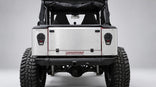 Corner Armor for Fold Down Tailgate - With Tail Light System - Jeep Wrangler TJ 96-06 - Aluminum
