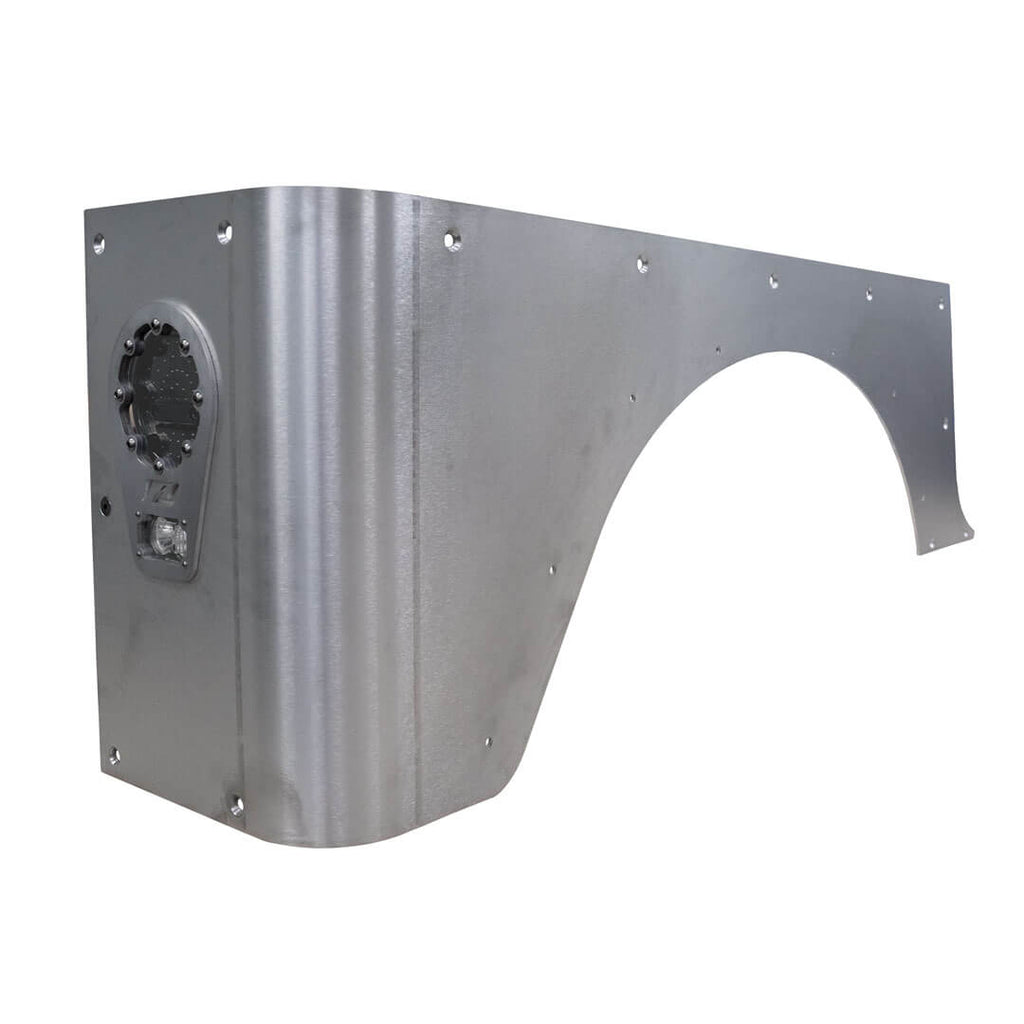 Bushwacker 07-18 Jeep Wrangler Trail Armor Rear Corners - Black