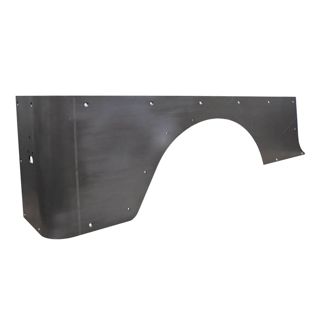 Motobilt Corner Armor for Fold Down Tailgate MB1240 - Jeep Wrangler LJ 04-06 - Steel