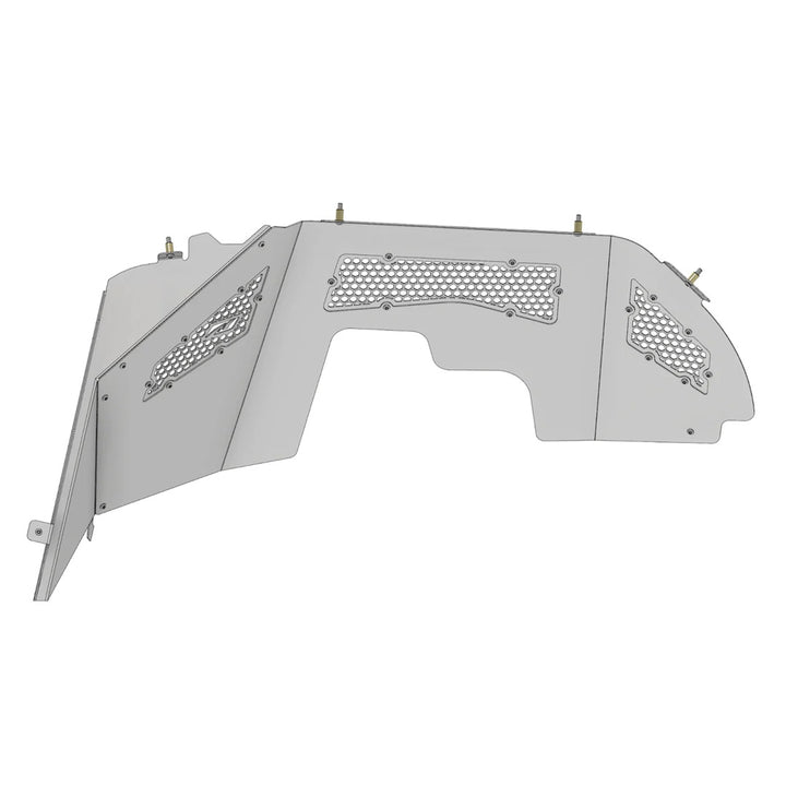 Motobilt High Clearance Front Inner Fenders -Max Vent- MB1243-M for Jeep JL/JLU/JT for 40"+ Tires