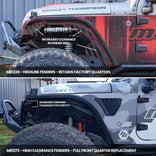 Tomahawk Front Fenders for JK/JKU