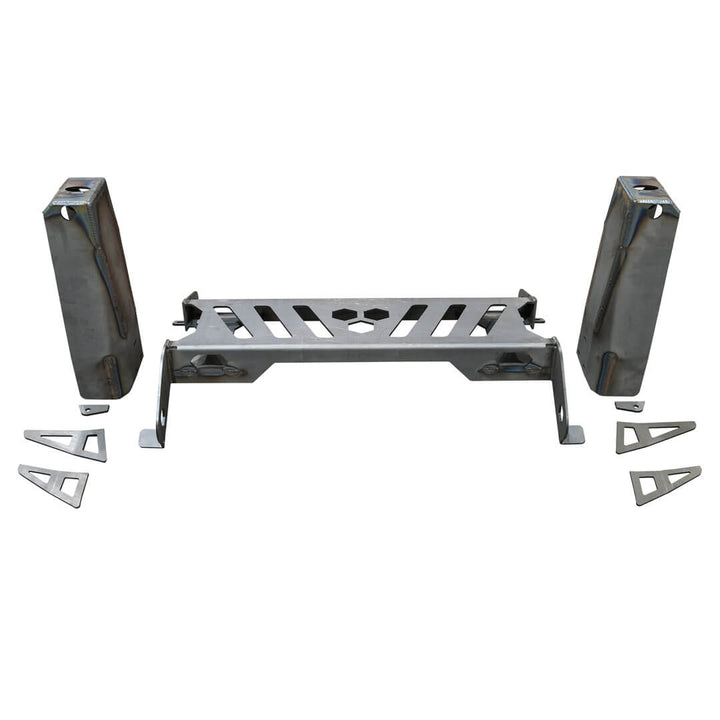 Motobilt Rear Coilover Mounts MB1554 for Jeep JKU 14 to 16 coil over towers with crossmember and gussets