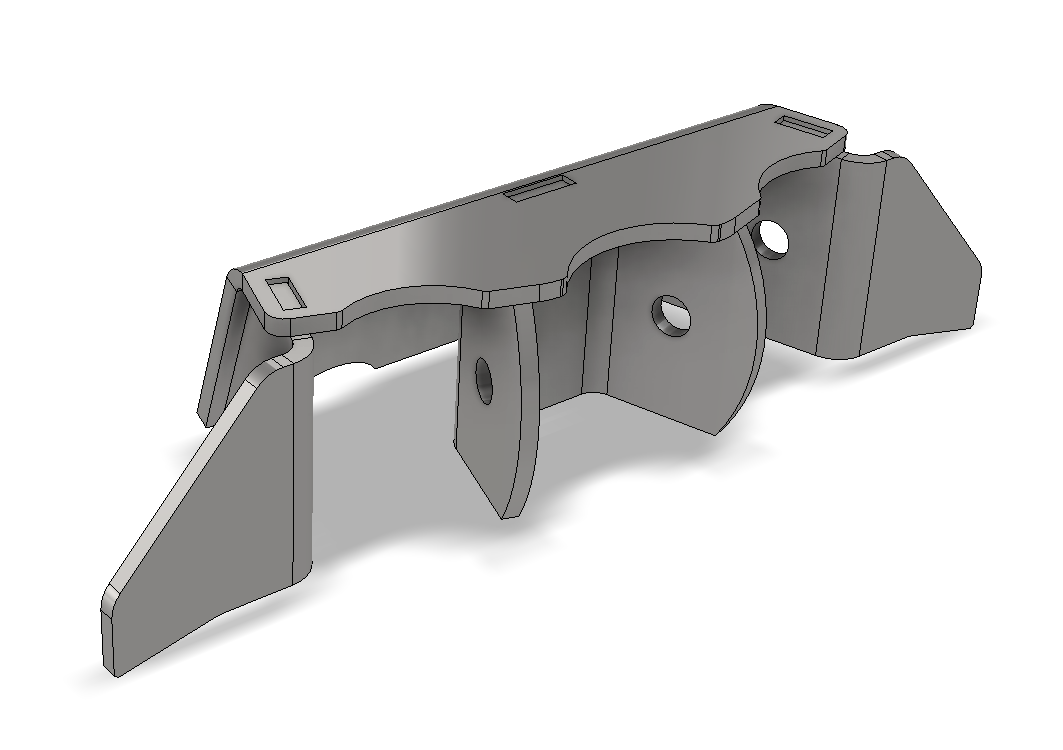 Universal Upper Triangulated Link Mount for Rear Axle Motobilt