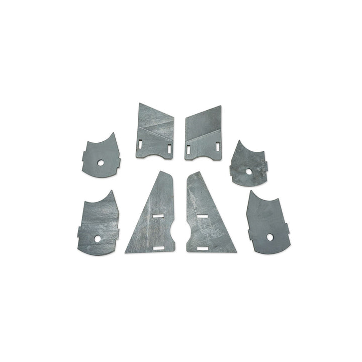4" Tube Triangulated Lower Link Mount for Rear Axle Motobilt