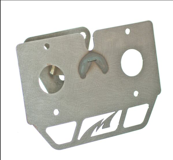 Spare Tire Tag Relocation Mount Motobilt