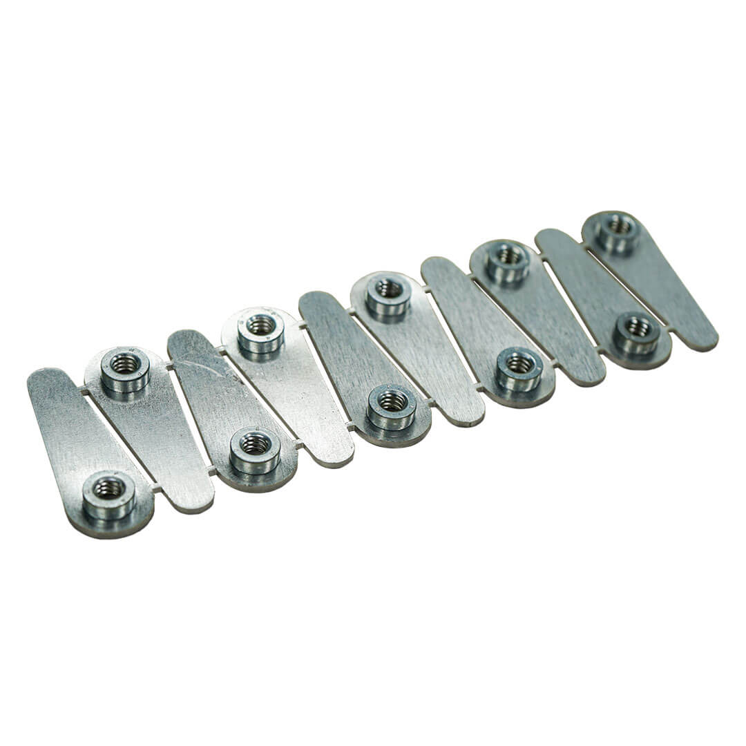 Blind Nuts 10 Pack for MotoMount Series Molle Panels Motobilt