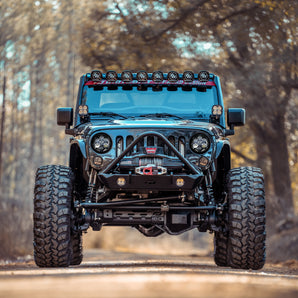 Headlight Bracket Kit for Baja Designs LP6 for Jeep JK