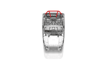 Rear Seat Upper Tube Kit Add-On for Jeep JK 2 Door Roll Cage System