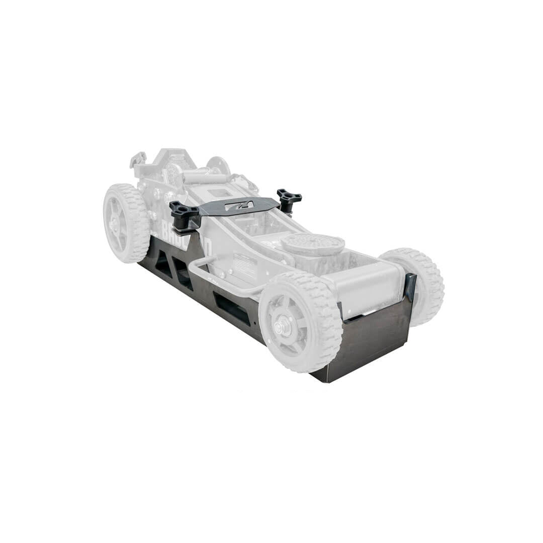 Motobilt Badland 3 ton jack mount, angle view