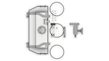 Fuel Cell for Jeep Gladiator 4 Link Suspension
