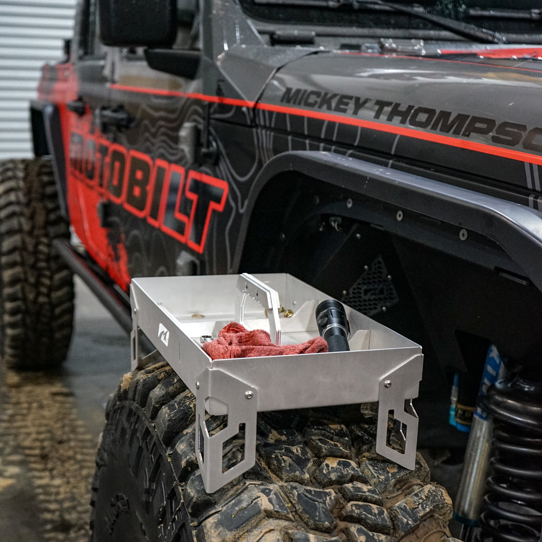 Tire Tool Tray - Aluminum Motobilt