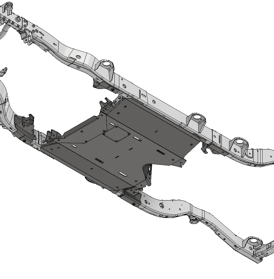 4 link Suspension Bracket and Skid Kit - for 2007-2011 Jeep JKU