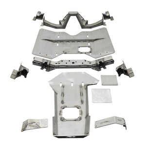 4 link Suspension Bracket Kit with Engine Skid for 2012-2018 Jeep JKU