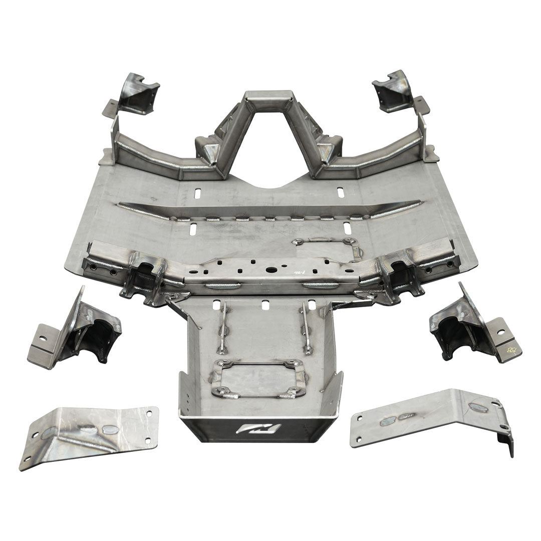 4 link Suspension Bracket Kit with Engine Skid for 2012-2018 Jeep JKU Motobilt