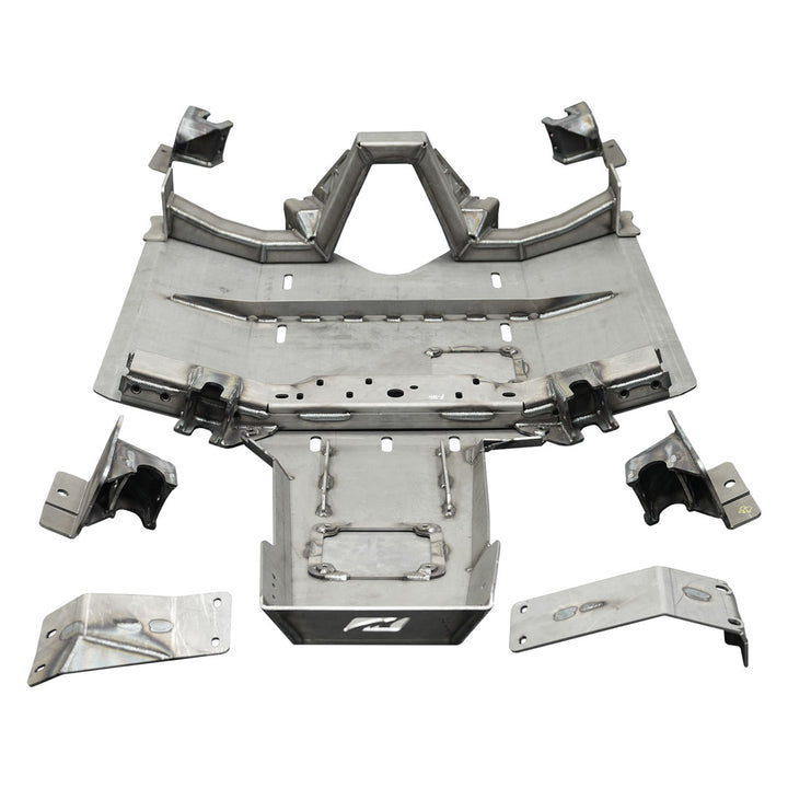 4 link Suspension Bracket Kit with Engine Skid for 2012-2018 Jeep JKU Motobilt