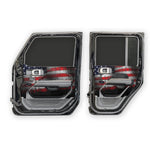 MotoSkinz - Interior Door Graphics for Jeep JLU / JT