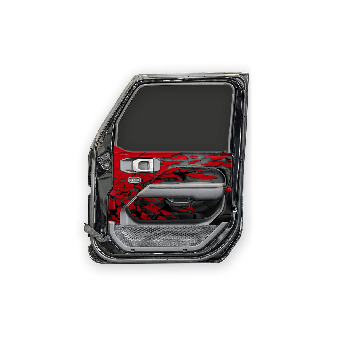 MotoSkinz - Interior Door Graphics for Jeep JL - 2 Door Motobilt
