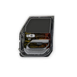 MotoSkinz - Interior Door Graphics for Jeep JL - 2 Door