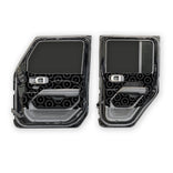 MotoSkinz - Interior Door Graphics for Jeep JLU / JT