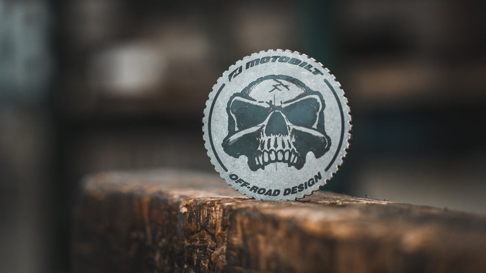 Motobilt Skull Trail Badge - Motobilt