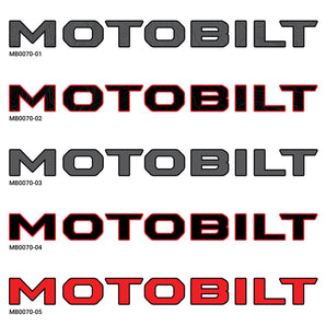 Motobilt Hood Sticker - Motobilt