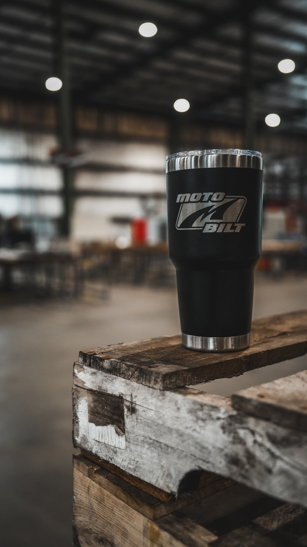 Motobilt Logo 30oz Tumbler Black - Motobilt